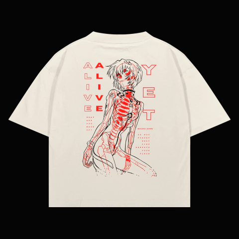 Heavy Oversized Boxy - Alive (Off White) - comprar online