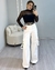 CROPPED TULE MANGA LONGA - PRETO na internet