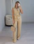 CONJUNTO ALFAIATARIA MARANT BLUSA E CALÇA PANTALONA - NUDE