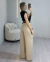 PANTALONA CREPE ALFAIATARIA CÓS ALTO CINTO REMOVÍVEL - NUDE - Loja LGS