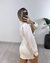 Imagem do SHORT SAIA ALFAIATARIA COM APLICAÇÃO EM PEDRARIAS - OFF WHITE