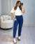 CALÇA JEANS MOM CÓS ALTO LAVAGEM ESCURA - comprar online
