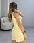 CONJUNTO CREPE ALFAIATARIA COLETE E SHORT - AMARELO na internet