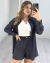 CONJUNTO MARANT ALFAIATARIA CAMISA E SHORT - CHUMBO - comprar online