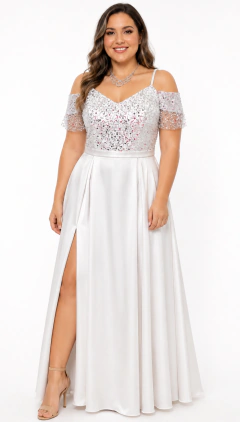 Imagen de Vestido Largo Greis