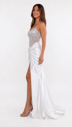 Vestido Largo Halima Novia - Queens and Princess | Vestidos de Fiesta | Envios Gratis a todo el pais