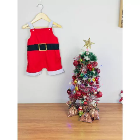 Macacão de Natal c/ Gorro