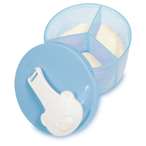 Porta Leite em Pó c/ 3 Divisórias