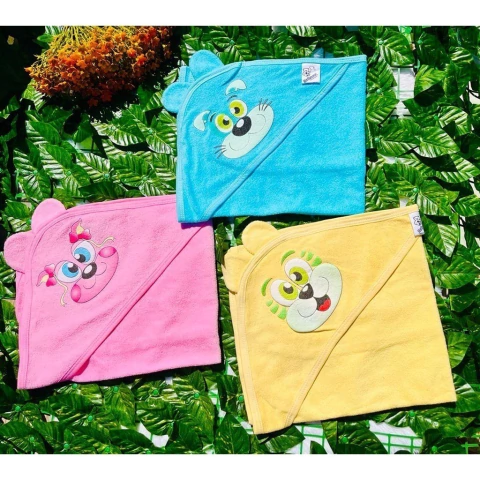 Toalha de Banho c/ Capuz Orelhinha Mafessoni - comprar online