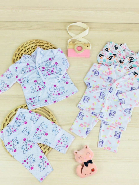 Pijama de Frio para Bebês Menina