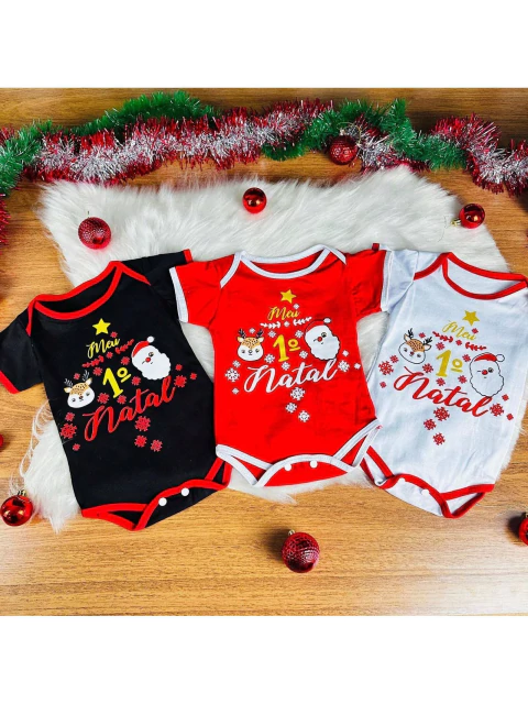 Body de Natal para Bebês