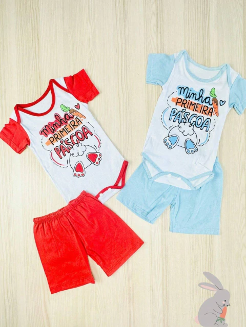 Conjunto de Páscoa de Menino