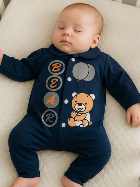 Macacão Vira Pé Luizinho - comprar online