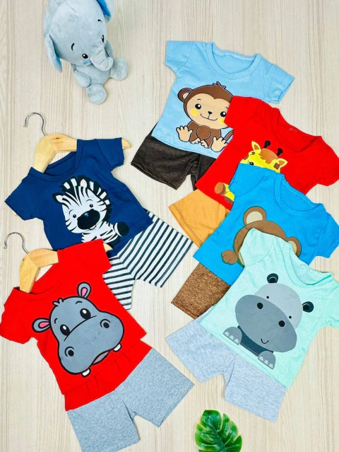 Conjunto Safari Camisa + Shorts