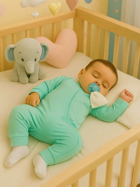 Macacão de Zíper Vira Pé