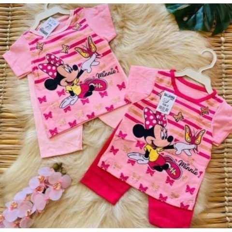 Conjunto Camiseta + Calça Minnie