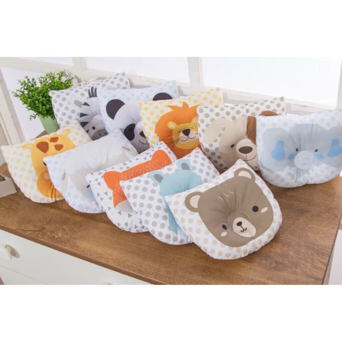 Travesseiro Anatômico Modelador de Cabeça - Bichinhos - Baby 2U - comprar online