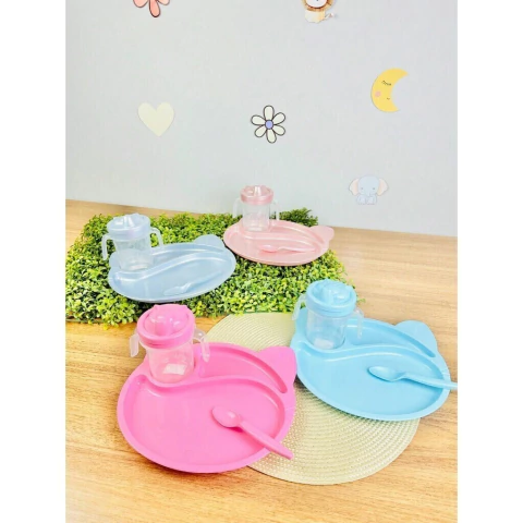 Kit de Alimentação Miau Baby 3 peças