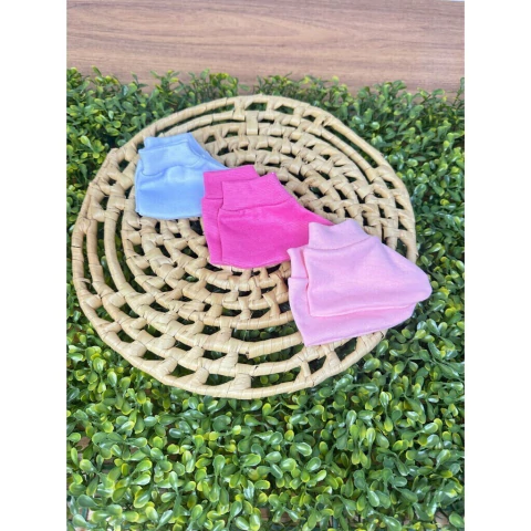 Kit de 3 Pares de Meias para bebê Meninas