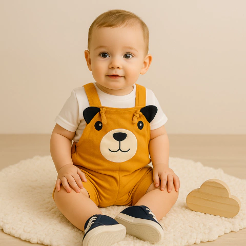 Macacão Urso de Nó + Camisa - comprar online