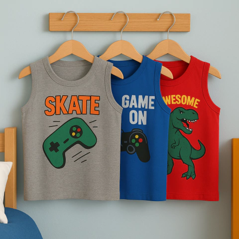 LINHA JUVENIL - Camiseta Regata uni. - Menino - comprar online