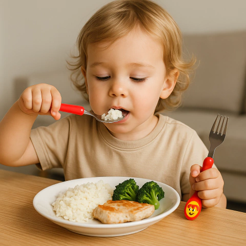 Kit Talheres Colher +Garfo Infantil - Meus Melhores Amigos - Zein - comprar online