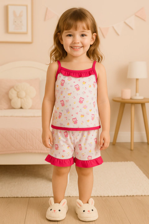 LINHA JUVENIL - Pijama de calor - Menina - comprar online