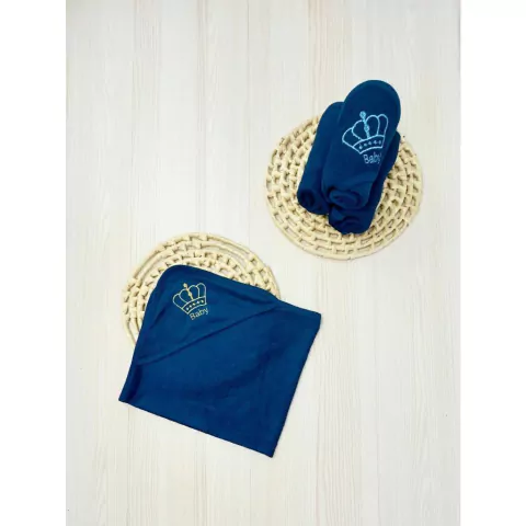 Toalha Fininha de Bebê para Menino