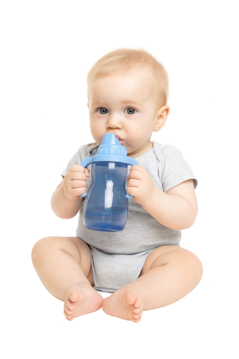 Copo Infantil com Alça Bico Rígido - Murano - 300ml - comprar online