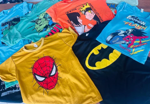 LINHA JUVENIL - Camiseta Personagens - Menino - unit. - comprar online