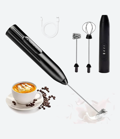 Batidora Eléctrica para Bebidas Leche Café Portátil - MI COCINA
