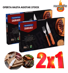 Juego de Cubiertos Jumbo TRAMONTINA 12 piezas PROMOCIÓN 2X1 - comprar online