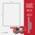 Kit Boiserie Autocolante 120x90cm - comprar online