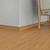 10 Barras Rodapé Mdf 7cm Amadeirado - Freijó