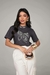T-SHIRT ESTAMPADA- LAÇO - CINZA ETERNIUM - comprar online