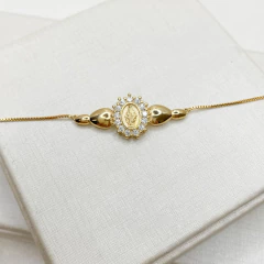 Pulseira Nossa Sra. Aparecida Semijoia - comprar online