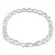 Pulseira Masculina de Prata 925 Piastrine 5,5 mm