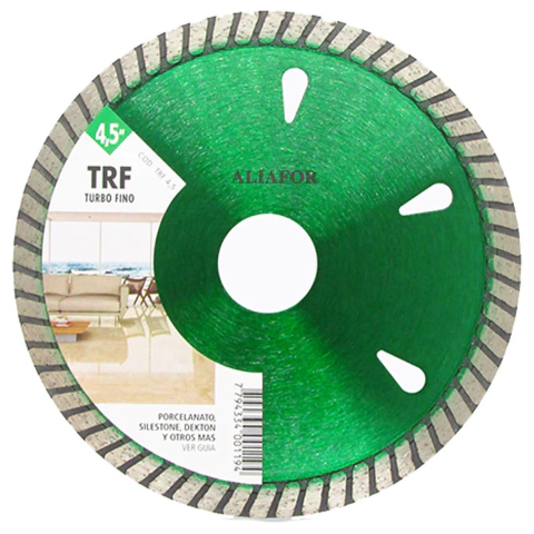 Disco Diamantado para Porcelanato 115 Mm - 4.5" TRF Aliafor¨