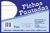 FICHAS PAUTADAS Nº 4 "6X9" TAMOIO 100 FICHAS