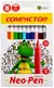 Canetinhas compactor 12 cores Neo-pen - comprar online