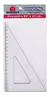 Esquadro Poliestireno 21CM - comprar online