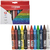 Giz de cera com glitter 12 cores Yin´s paper