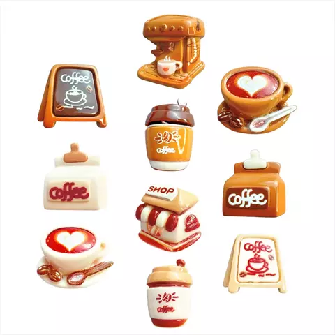 Apliques x 10 cofee - comprar online
