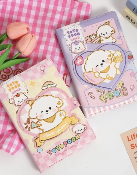Cuaderno acolchado con iman A5 - comprar online