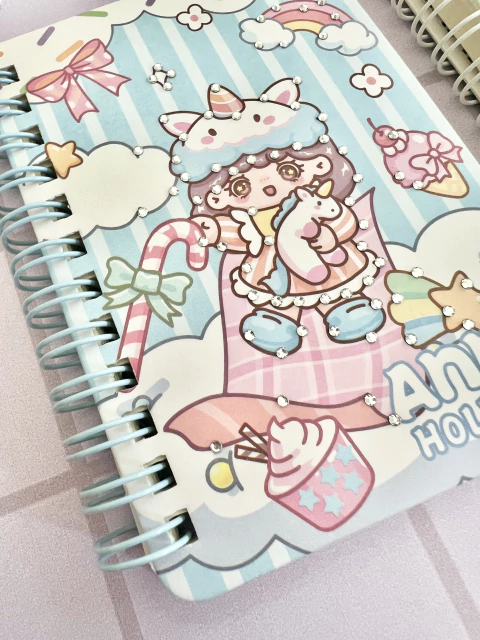 Cuaderno mini brillitos - comprar online