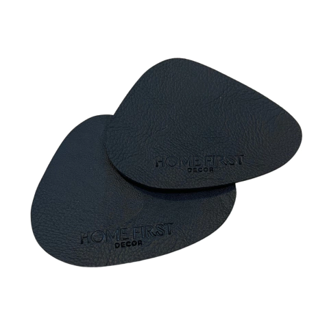 Kit Porta Copo Organico - Preto - 2 peças