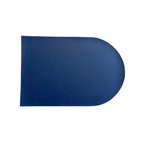 Jogo americano oval + Porta Copo - Azul - comprar online