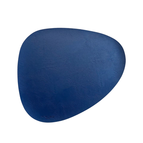 Jogo americano orgânico + Porta copo - Azul Marinho - comprar online