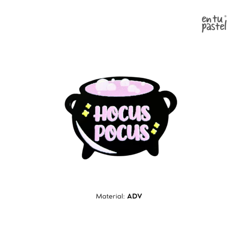 Mini Hoya de Brujita Hocus Pocus Inspo Halloween 5cm - Acrílico Negro ADV - comprar en línea