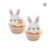 Carita de Conejo - CakeTopper Acrílico Blanco ADV Inspo Easter 6cm en internet
